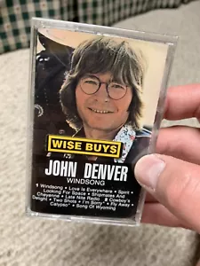 NEW Sealed Vintage John Denver Cassette Windsong Album - Picture 1 of 6