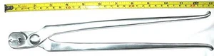Pferdehuf Nagelzieher, handgefertigt, Edelstahl, Zahn, Pferd - Bild 1 von 3