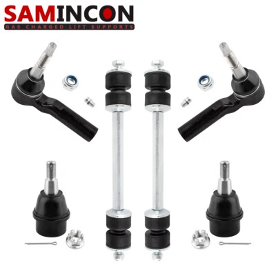 Extremo de barra de amarre exterior delantero 6 piezas para GMC Sierra 2500HD 3500HD 11-19 Foto 1 de 4