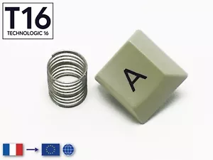 Amstrad CPC 6128 Azerty: Touche Clavier & Ressort / Keycap & Spring (Liste/list) - Bild 1 von 90