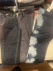 Girls Jeans Size 7 (3 Pair) - Picture 1 of 1