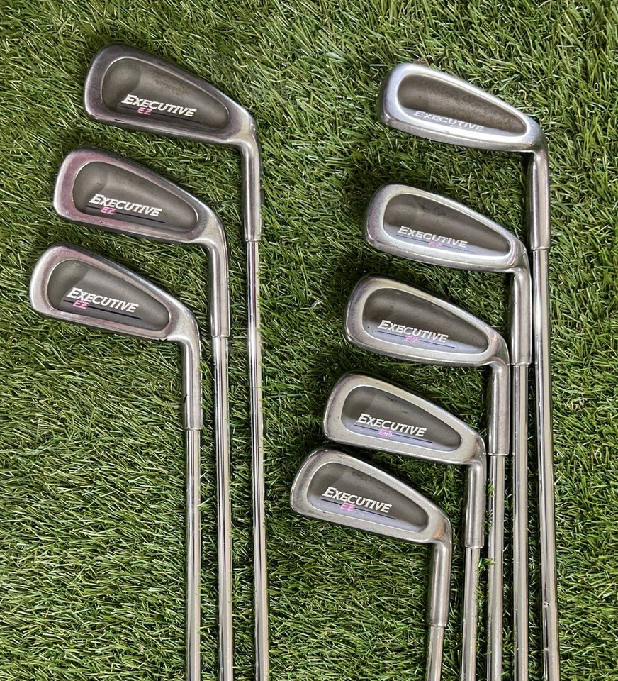 Conjunto de Ferro Spalding Lady Executive EZ 3-PW Feminino, Destro, Jet Step Aço Boas Apertos - Imagem 1 de 4