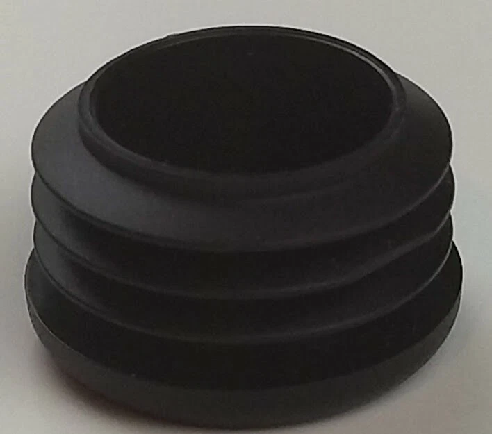 CAPLUGS 8 - 1" Round Tubing Plastic Hole Plug End Cap, 1 Inch OD Tube Pipe Cover 14-20 G