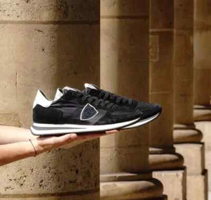 PHILIPPE MODEL Sneacker Uomo TZLU 2109 TROPEZ TRPX L U BASIC M NOIR BLANC 280 € - Imagen 1 de 6