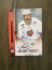 Adrian Kempe Auto 2013-14 ITG Draft Prospects Silver Version Signed RARE #A-AK1