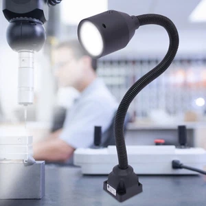 Lámpara de máquina CNC 220V base fija LED lámpara de trabajo brazo de luz flexible 5W - Imagen 1 de 15