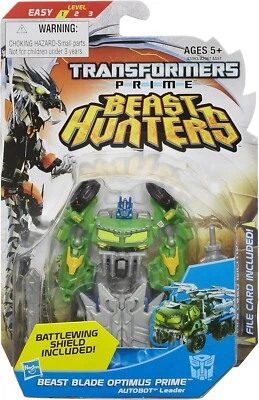 Transformers Prime Beast Hunter Commander Class Beast Blade Optimus Prime Hasbro - Image 1 of 3