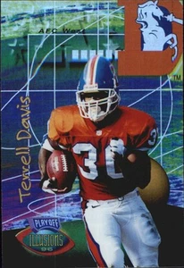 Playoff Illusions Spectralusion Elite 1996 #80 Terrell Davis - FB - Imagen 1 de 2