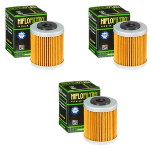 Hiflofiltro HF651 Oil Filter 3 Pack KTM 690 Duke R Husqvarna Enduro 701 - Picture 1 of 2