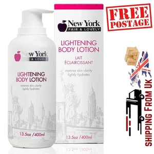 NEW YORK FAIR & LOVELY Skin Brightening Body Lotion Rejuvenate Skin - 400ml - Picture 1 of 6