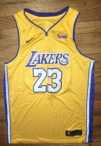 LOS ANGELES LAKERS - LEBRON JAMES #23 Swingman Jersey Size 54 - Picture 1 of 6