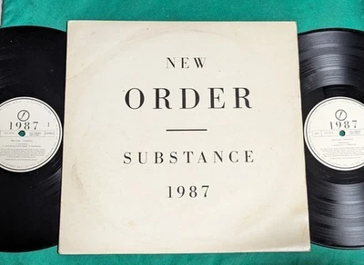 New Order - Substance GREECE 2 Lp´s 1st press 1987 - Image 1 of 4