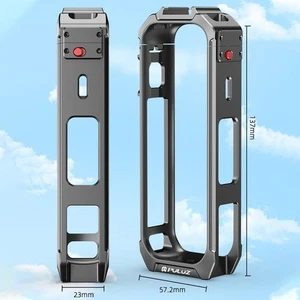 Für Insta360 X5 PULUZ Aluminiumlegierung Schutzkäfig Rig Expand Cold Shoe Housin - Bild 1 von 7