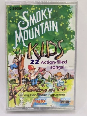 Smoky Mountain Kids Cassette Brentwood Kids 22 Songs Christian 1991 NEW SEALED Foto 1 de 4