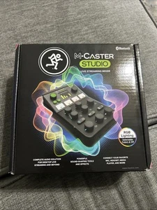 Mackie M-Caster Studio Desktop Live Streaming Mixer - Black - Picture 1 of 2
