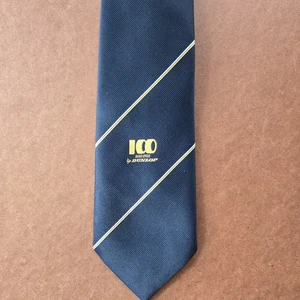 Vintage Dunlop 100 Years Commemorative Tie 1888–1988 HOLLYGREEN – Rare - Picture 1 of 7