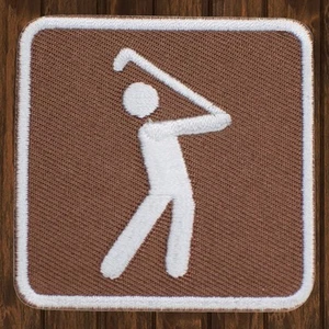 Golf Embroidered Patch — Iron On - Picture 1 of 1