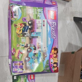 LEGO Friends Horse Vet Trailer 41125 Complete Set 370 Pieces Olivia Animals 2016