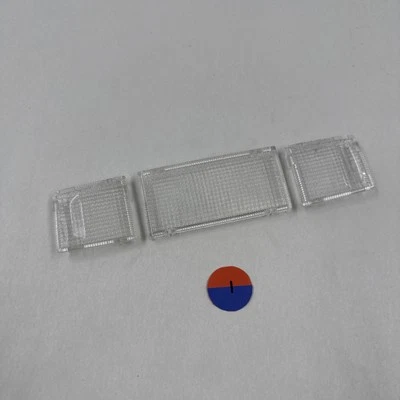 2007-2011 Toyota Camry верхний купол карта лампа объектив крышка комплект из 3 OEM - Изображение 1 из 4