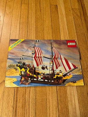 Lego Pirates Black Seas Barracuda (6285) Instruction Booklet Only - Image 1 of 4