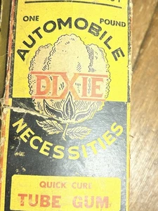Tubo de neumático DIXIE de colección rollo de goma curado rápido reparación automática bola de algodón en caja - Imagen 1 de 9