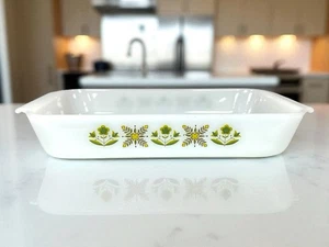Vintage Fire King 1.5 Quart Casserole Dish Anchor Hocking 432 USA New with Label - Picture 1 of 11