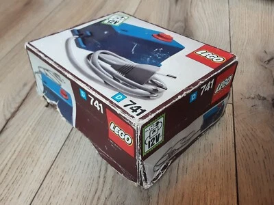 LEGO 741 12V Transformer for 220V Pack in original box train rails Legoland 1974 - Bild 1 von 4