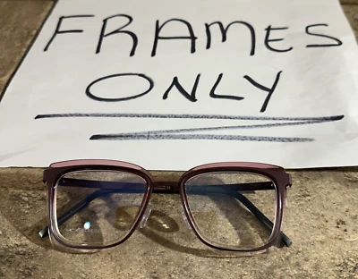 Blackfin PORT ELIZABETH BF887 1095 Brown/Burgundy Eyeglasses Frame 50-21-145 G16 - Image 1 of 4