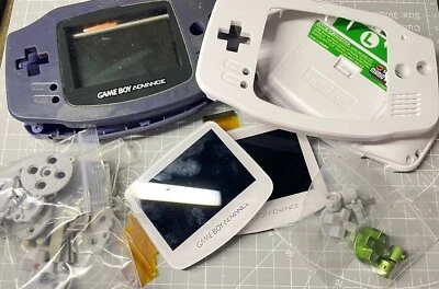 Gameboy Advance Mod Lot Two IPS Screens Shell And Buttons - Image 1 of 4