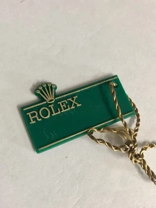 ROLEX Green Tag Hangtag Daytona Cosmograph 6262 6263 6264 6265 1970`s Steel Gold - Picture 1 of 4