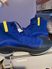 Under Armour Curry 4 ‘More Fun’ Royal Blue 1298306-401  Men's 10.5 Exc. Cond.