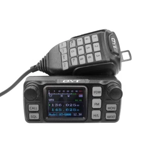 QYT KT-5000 25W Dual Band 144/430MHz Mini Mobile Radio with Separable Panel - Afbeelding 1 van 7