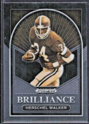 2023 Panini Prizm Draft Picks Brilliance #BR-14 Hershel Walker - Georgia - MINT - Image 1 of 2