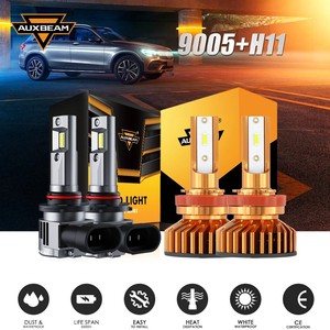 HB3 9005 H11 LED Headlight Hi/Low Beam Lamp For Toyota 4Runner 2006-2019