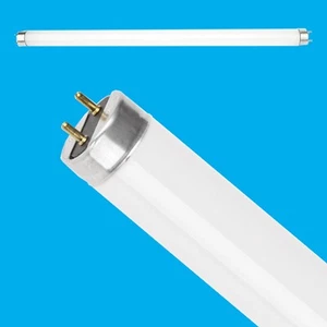 1x 15W T8 17" 450mm Fluorescent Tube Strip Light Bulbs 6500K Cool White G13 - Picture 1 of 1