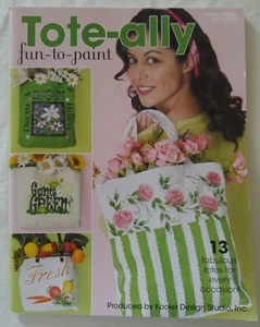 Kooler Design TOTE-ally FUN- TO- PAINT Totes Book Decorative Painting 22650 - Picture 1 of 12
