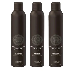 3 PACK Tweak'd by NATURE 2XL FIBER LIFT VOLUMIZING DRY SPRAY ALL HAIR 8oz SEALED - Picture 1 of 3
