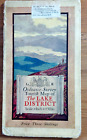 Ordnance Survey one inch Tourist Map of The Lake District. 1925