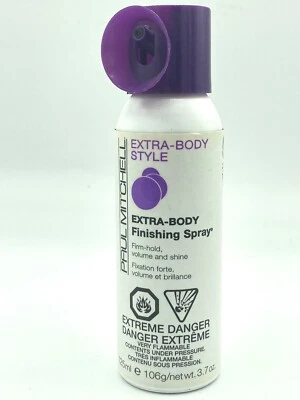 Paul Mitchell Extra Body Finishing Firme Spray Volumen Brillo 3.7 OZ NUEVO ORIGINAL Foto 1 de 3