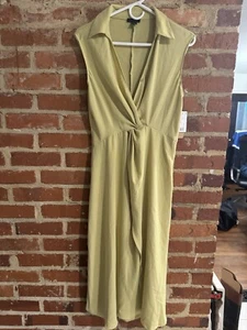 Damen Halogen ärmelloses Kleid Lauchgrün Gr. XXS - Bild 1 von 6