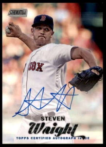 Steven Wright Card 2017 Stadium Club Autographs #SCASW - Picture 1 of 2