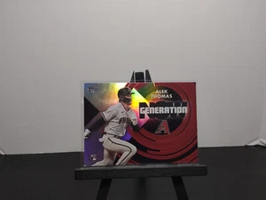 2022 Topps Update ALEK THOMAS RC GENERATION NOW Arizona Diamondbacks - Picture 1 of 1