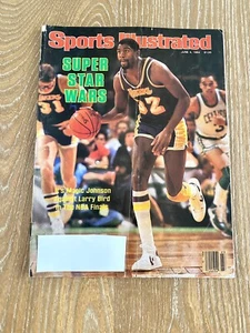 Sports Illustrated Magazine June 4, 1984 Magic Johnson v. Larry Bird Super Stars - Picture 1 of 12