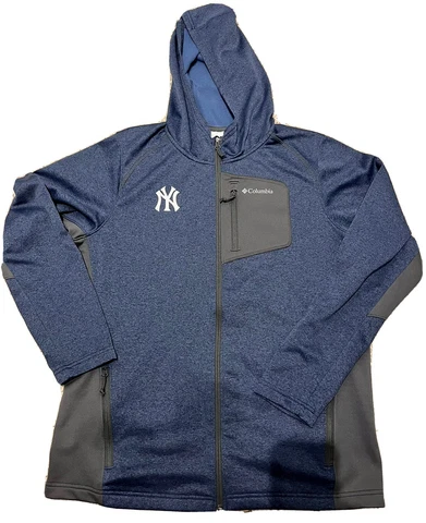 Columbia Sportswear New York NY Yankees Zip Sweatshirt Medium M Cover