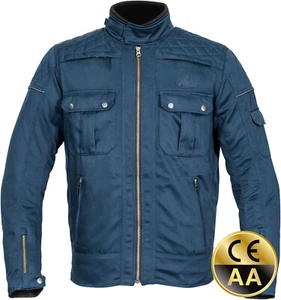 Weise Condor Navy Blue Waterproof Textile Motorcycle Jacket NEW CE Certified - Picture 1 of 4