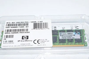 NEW HP 713985-S21 16GB 2RX4 PC3L-12800R MEMORY MODULE - Picture 1 of 2