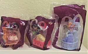 McDonalds 2021 Disney Princess Toys #3 Moana #4 Mulan #8 Cinderella LOT - Bild 1 von 3