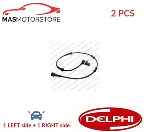ABS WHEEL SPEED SENSOR PAIR FRONT DELPHI SS20118 2PCS P NEW OE REPLACEMENT - Picture 1 of 5
