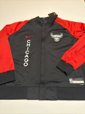 Chaqueta Nike NBA Chicago Bulls Edición Jugador Edición City Showtime FZ Talla XL FB6696 Foto 1 de 4