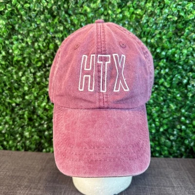 Gorra de béisbol ajustable HTX Houston Texas de colección de sarga de algodón para adultos Foto 1 de 4